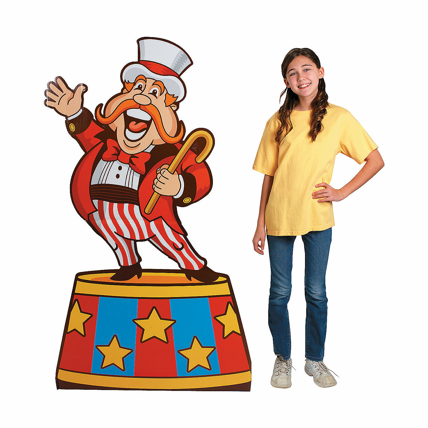 Circus Ring Master Stand Up Decoration *DAMAGED*