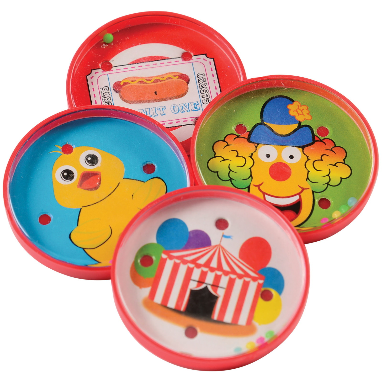 Circus Carnival Pill Puzzles (Pack of 6)