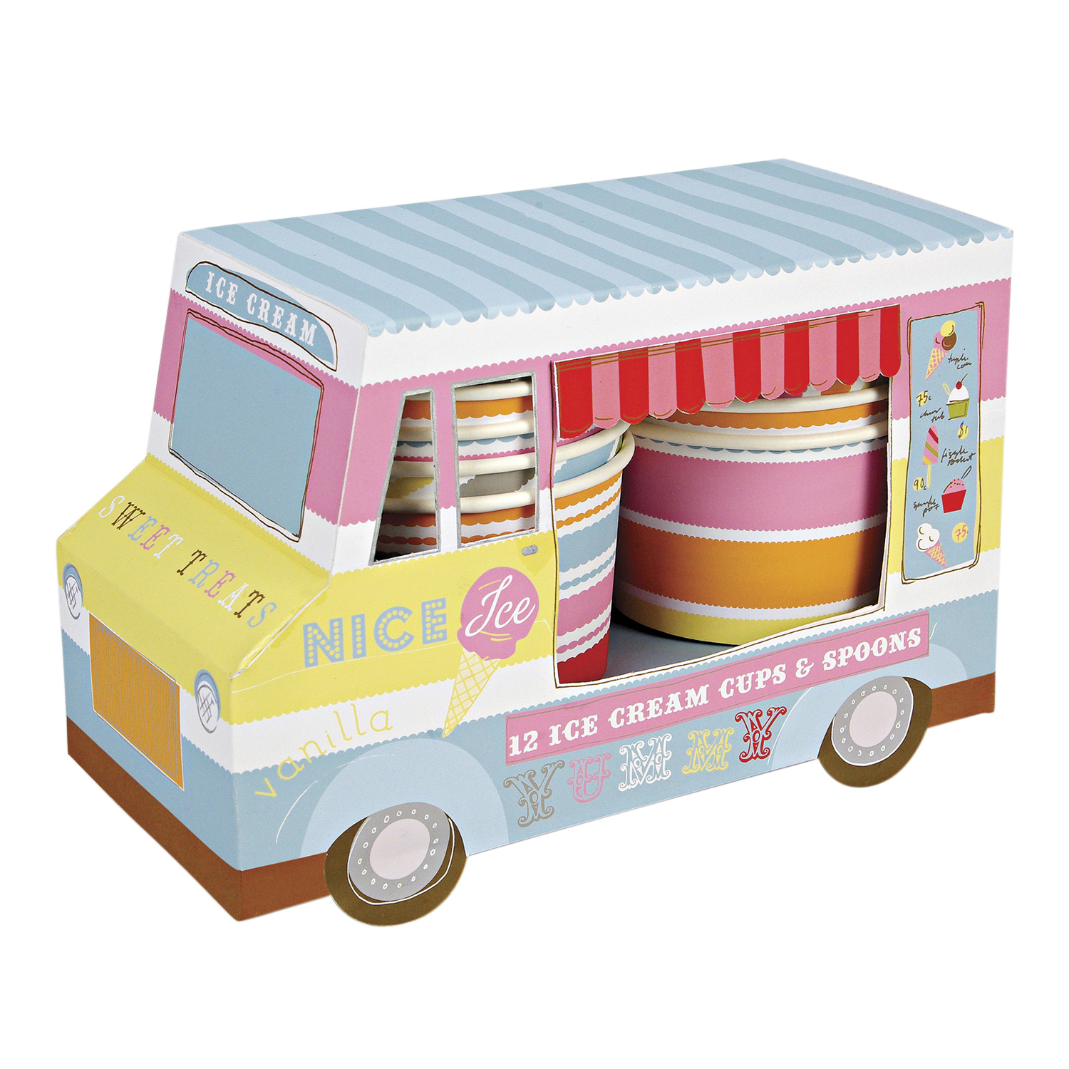 Meri Meri Ice Cream Van Snack Set