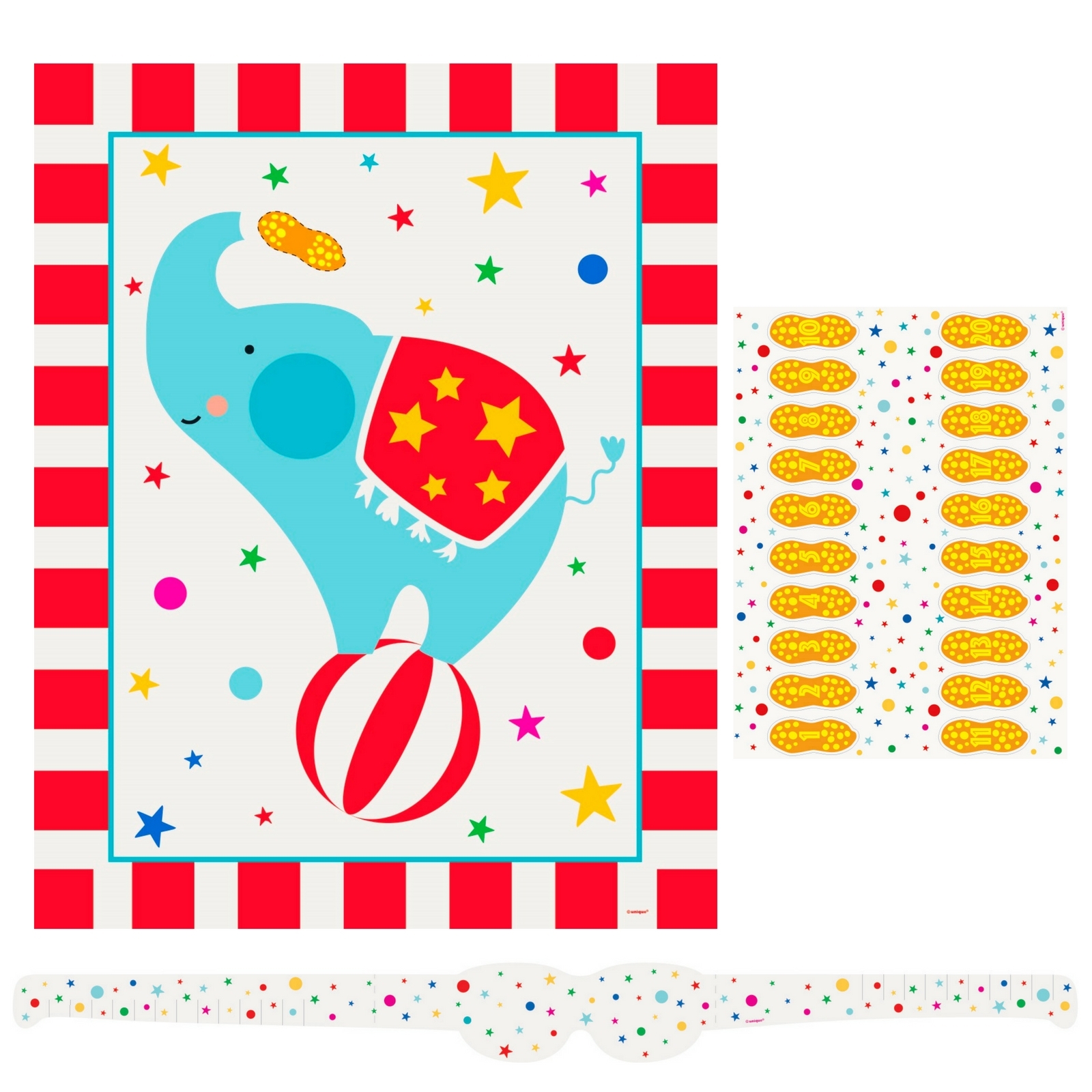 Circus Carnival Party Game (20pcs)
