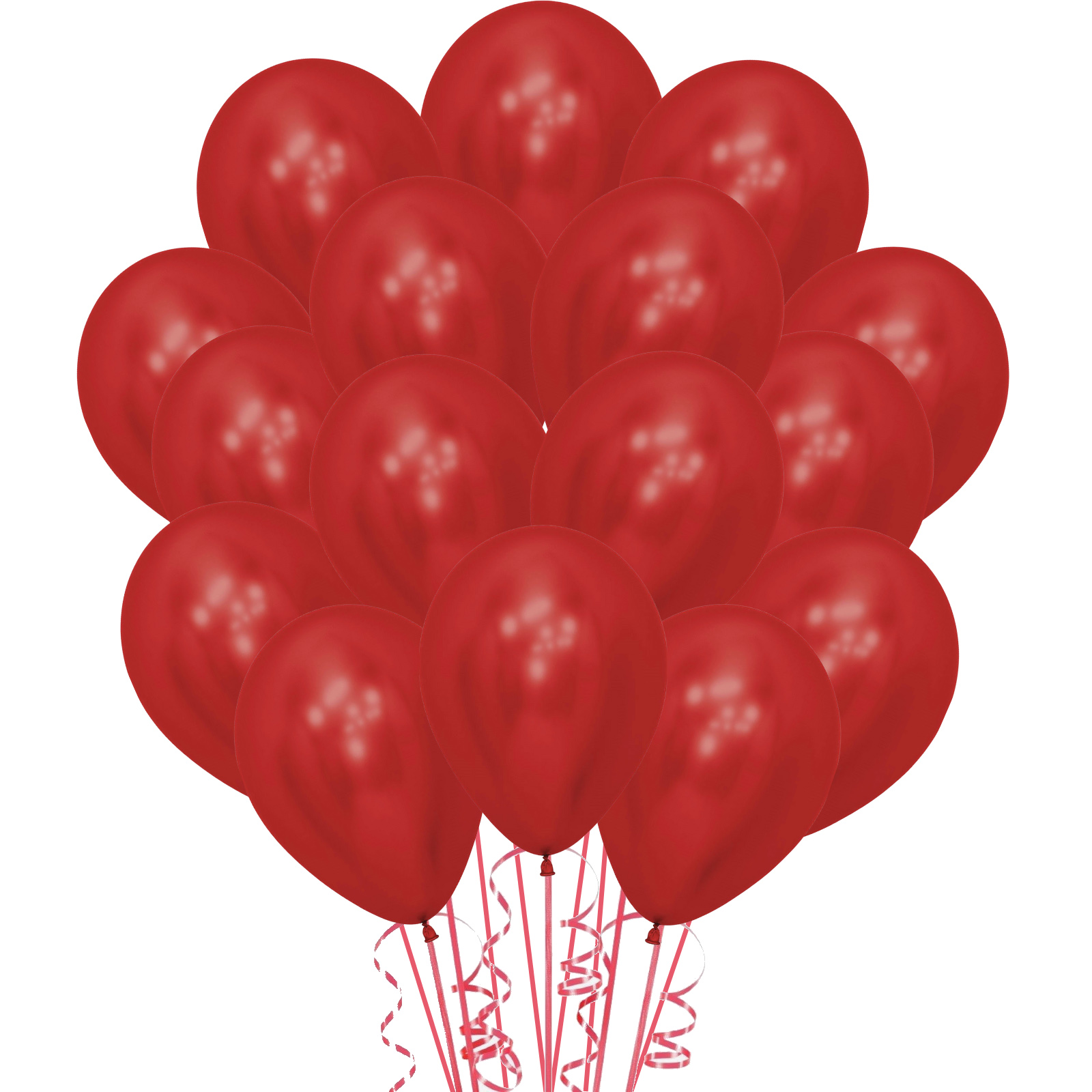 Sempertex Reflex Crystal Red Latex Small 12cm Balloons (Pack of 20)