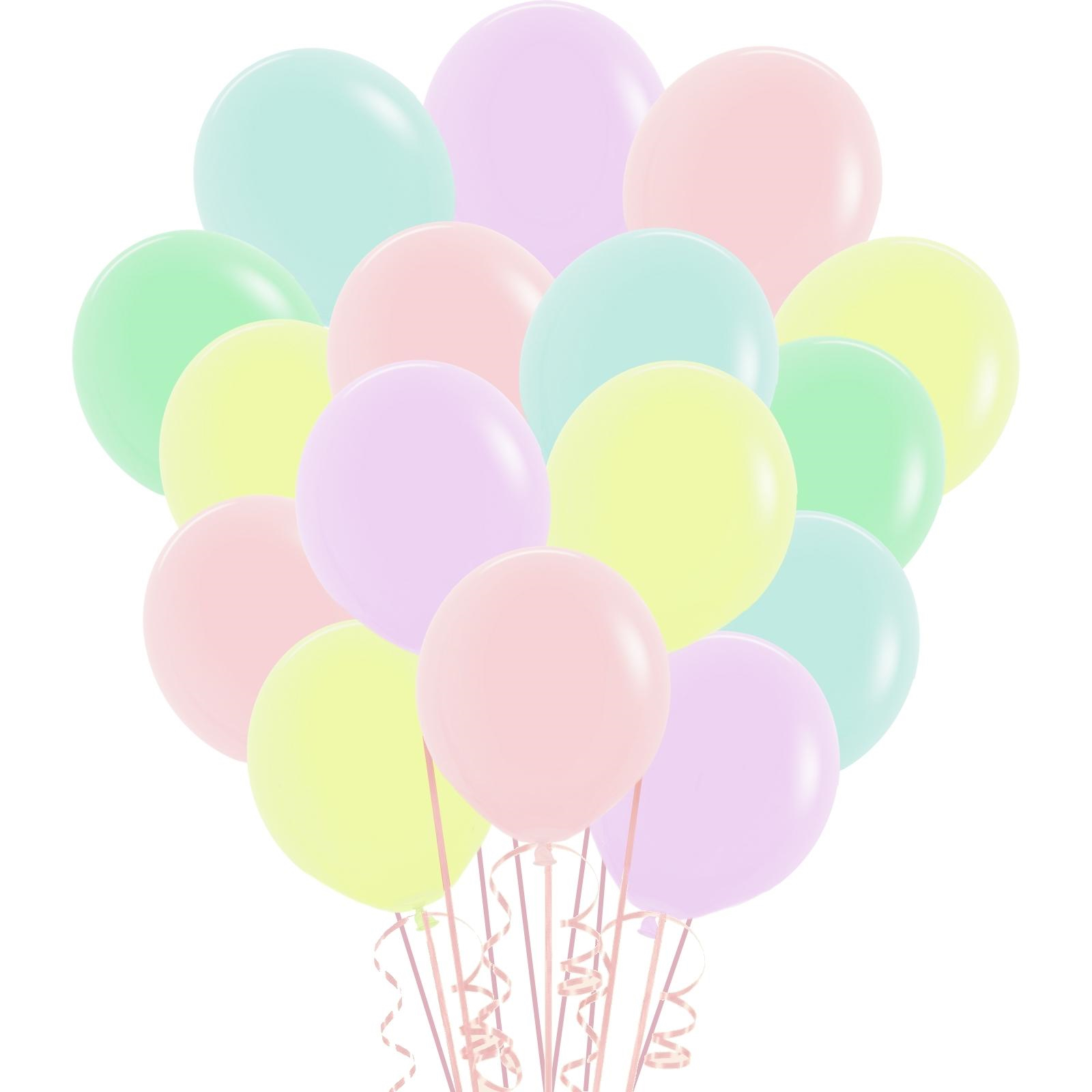 Small Pastel Matte Balloons 12cm (Pack of 20) 