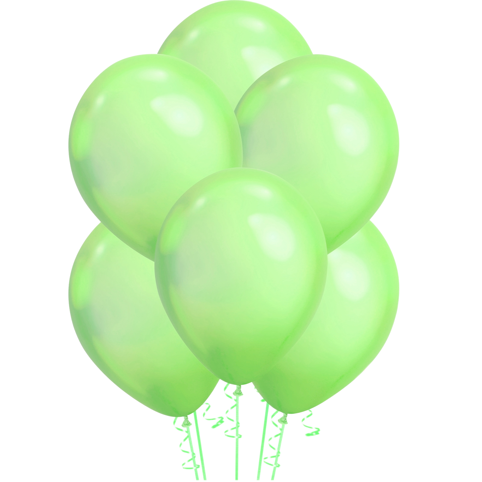 Lime Green Pearl Balloons 30cm (Pack of 20)