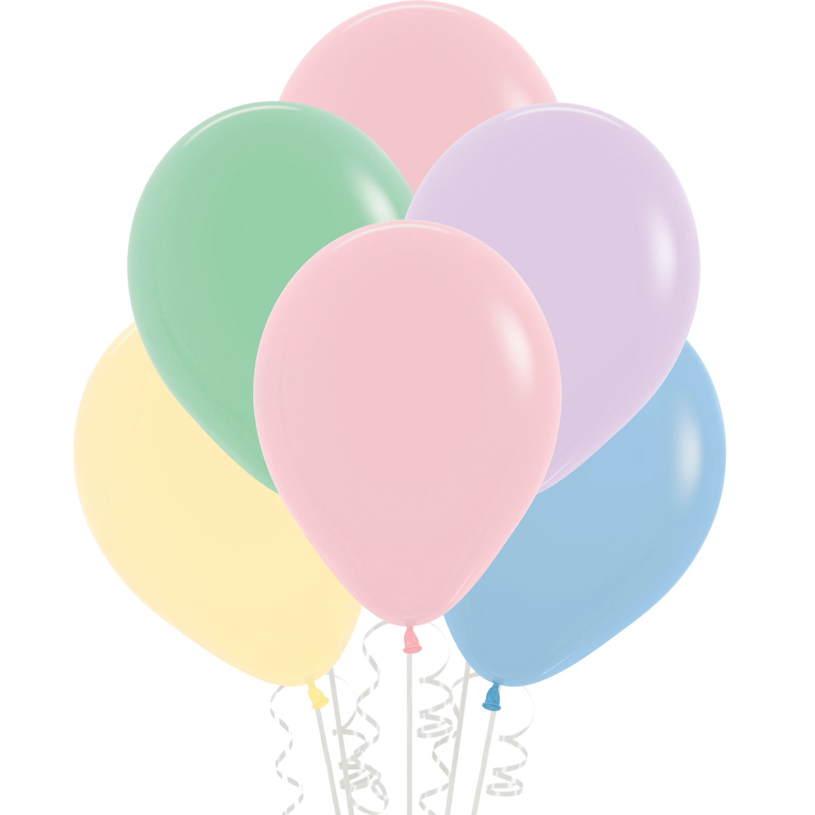 Pastel Assorted Matte Balloons 30cm (Pack of 18)