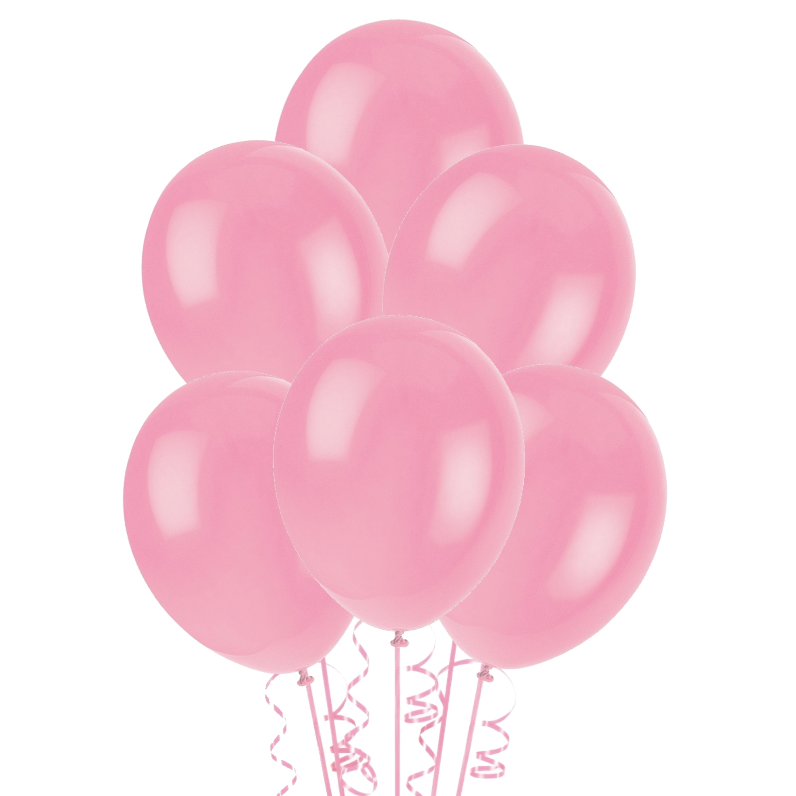 Crystal Pink Pearl Latex Balloons 30cm (Pack of 50)