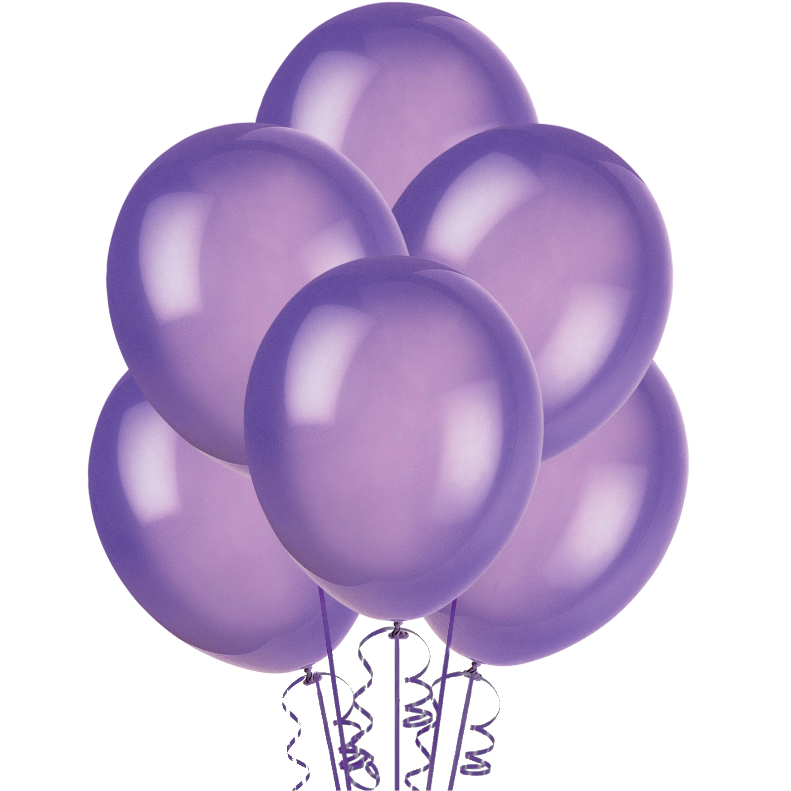 Midnight Purple Crystal Latex Balloons 30cm Round (Pack of 50)