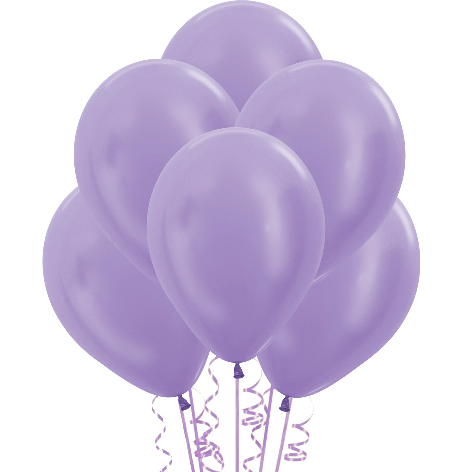 Lilac Pearl Shimmer Balloons 30cm (Pack of 18) 