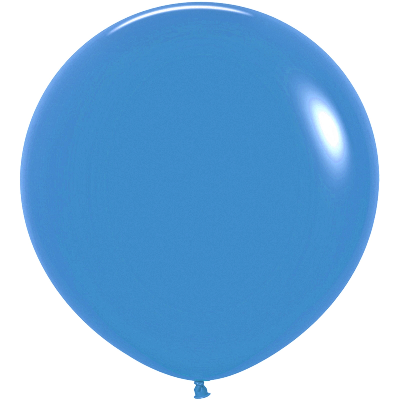 Five Star Jumbo 90cm Matte Blue Balloon Round