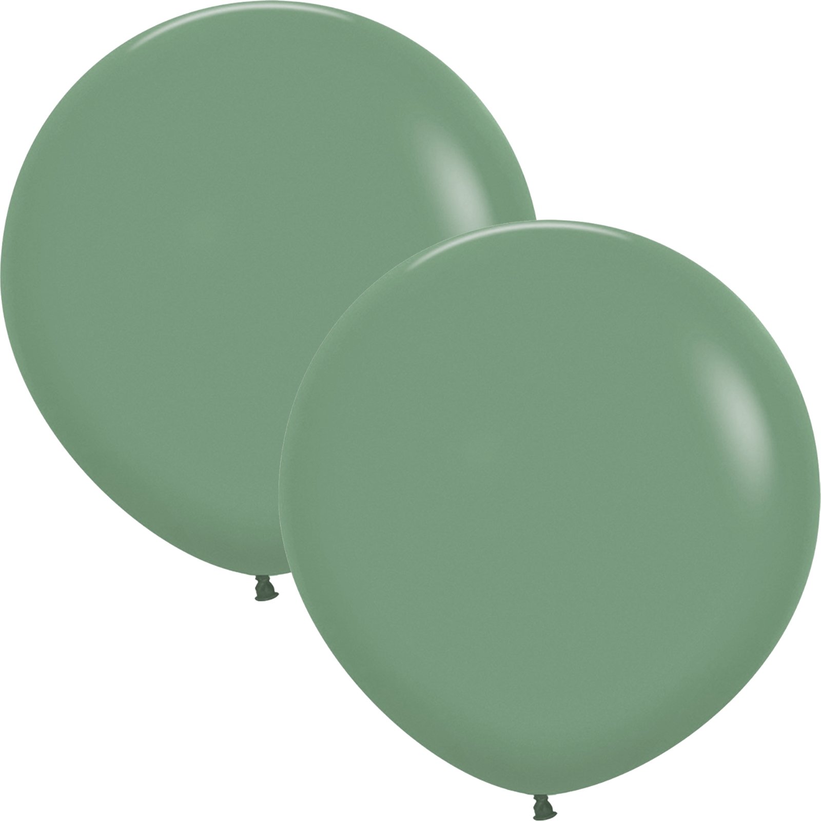 Five Star Jumbo 60cm Matte Eucalyptus Balloon Round (Pack of 2)