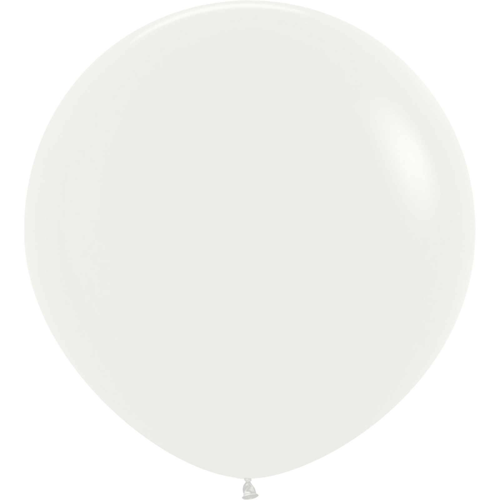 Jumbo 90cm Fashion White Balloon Round (Pack of 3)