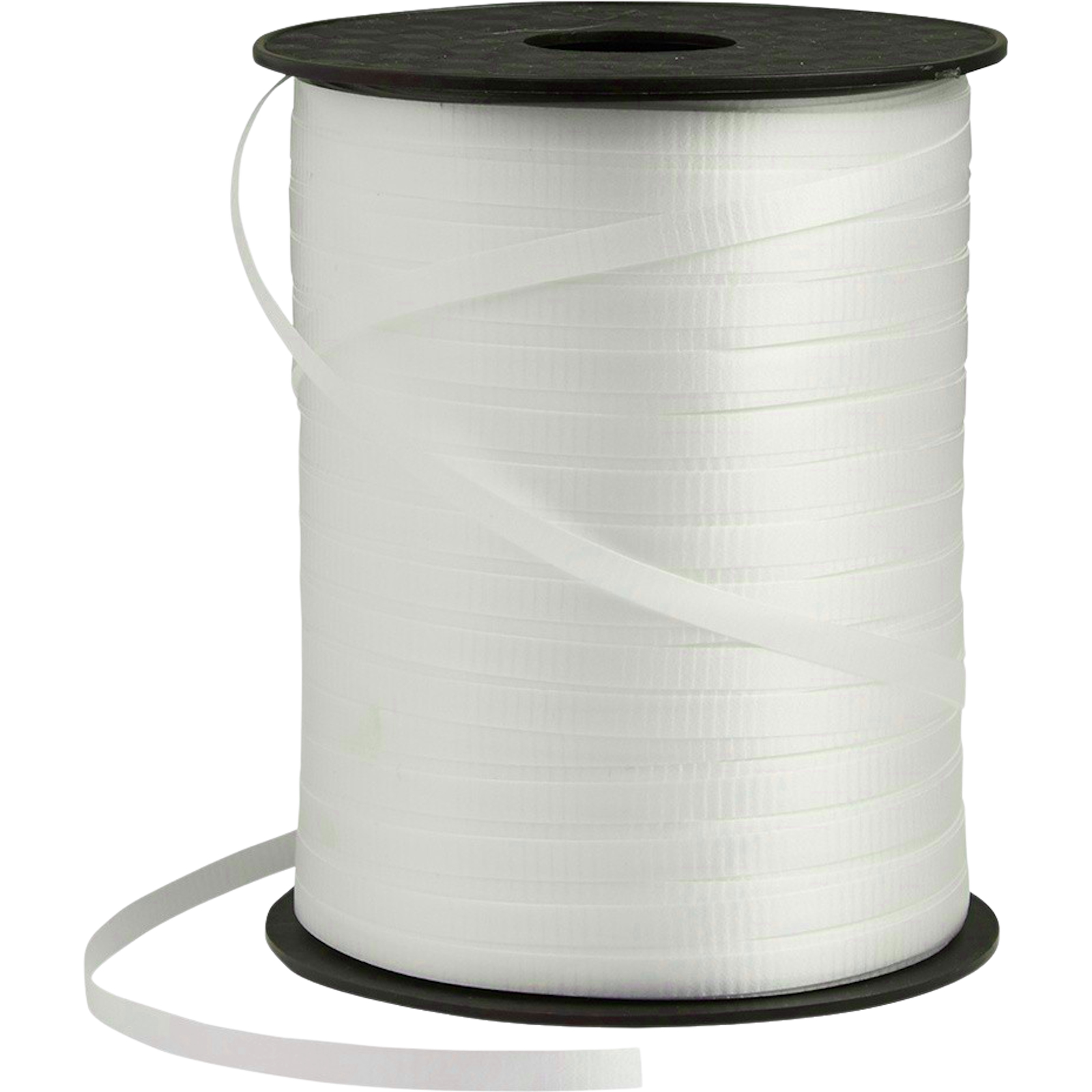 White Curling Ribbon 457m