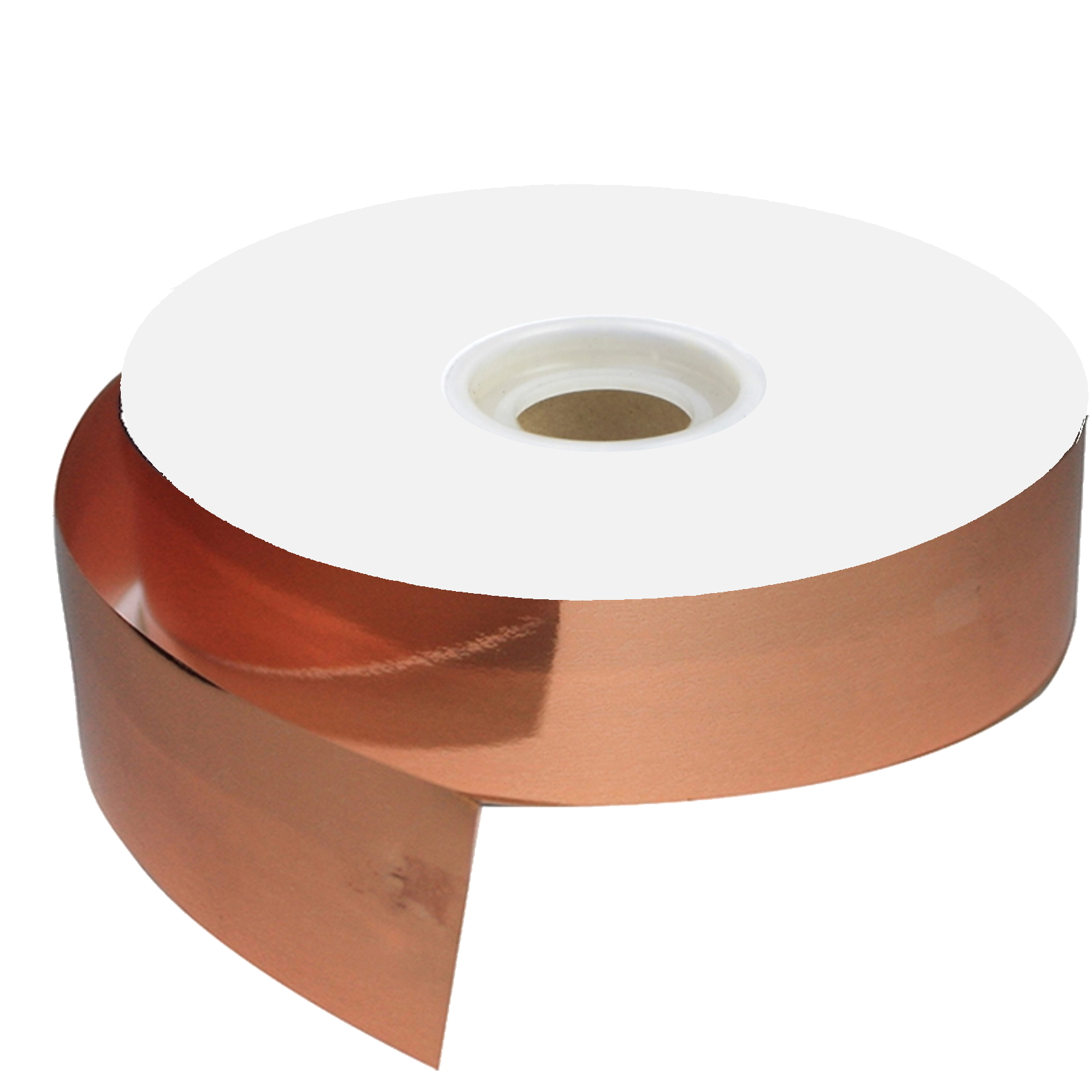 Rose Gold Metallic Tear Ribbon Roll (91M)