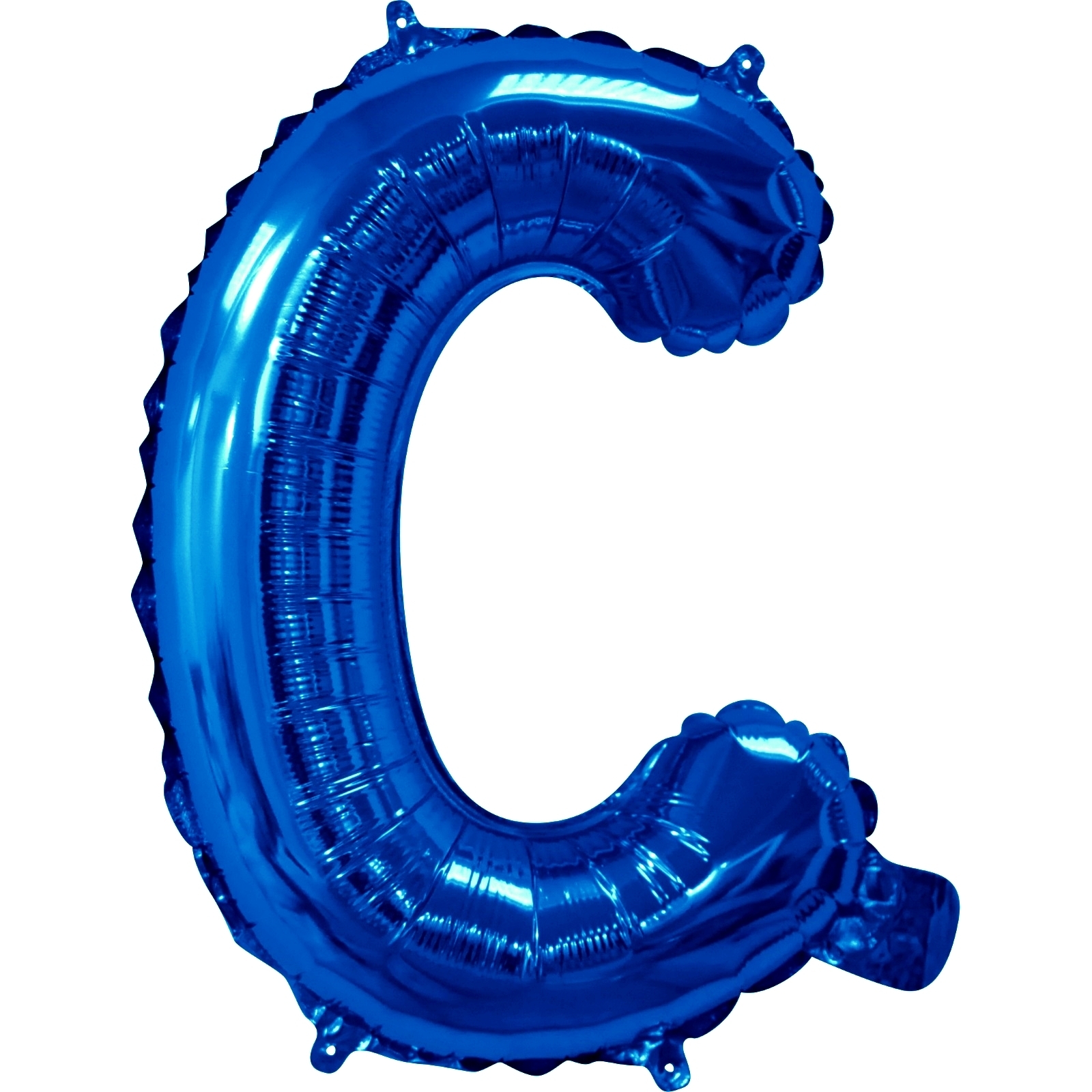 Blue Letter C Foil Air Fill Balloon 35cm