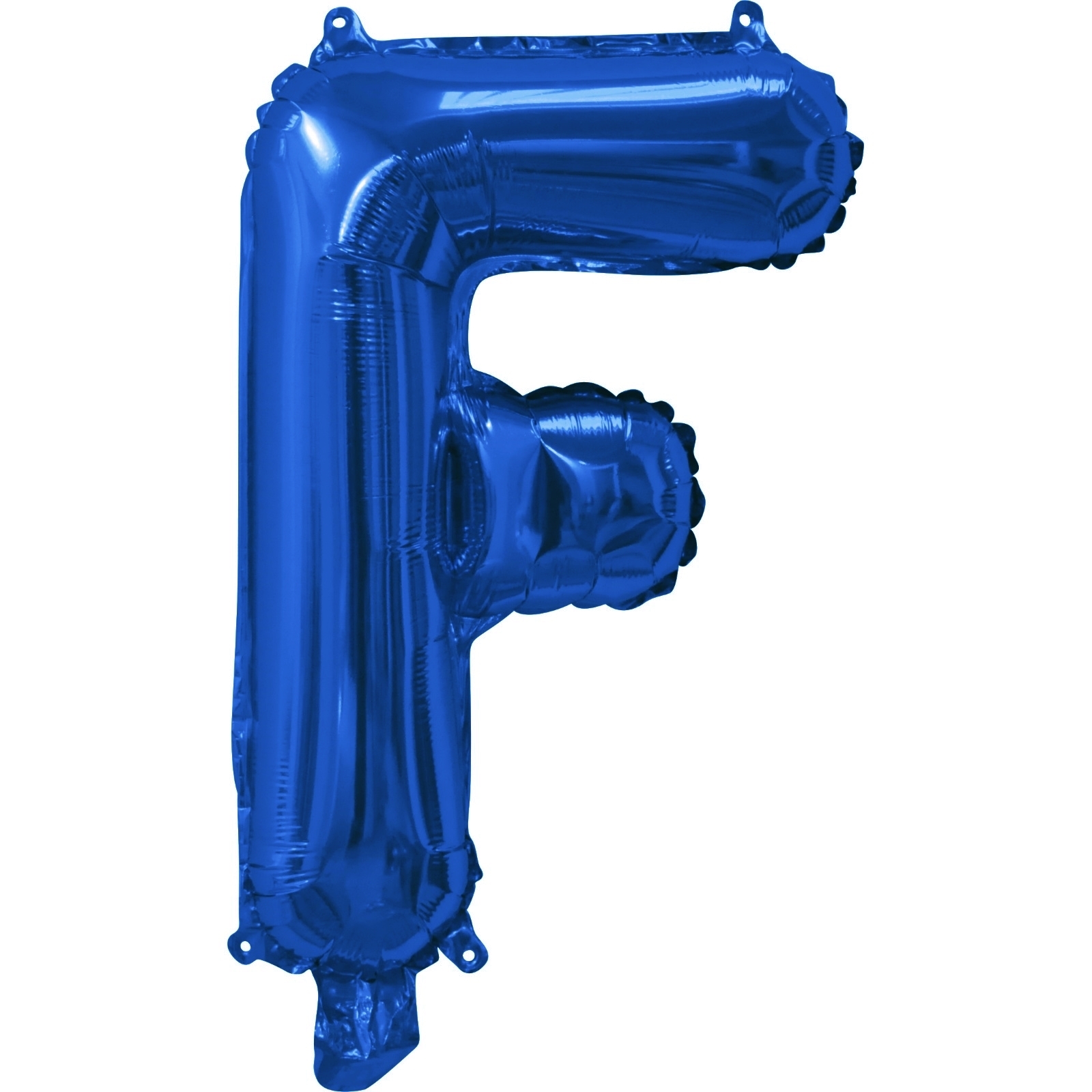 Blue Letter F Foil Air Fill Balloon 35cm