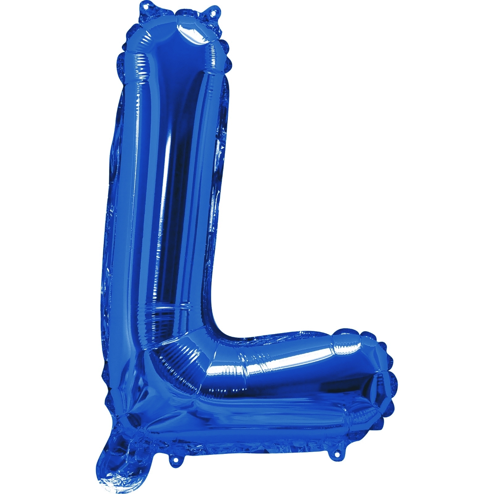 Blue Letter L Foil Air Fill Balloon 35cm