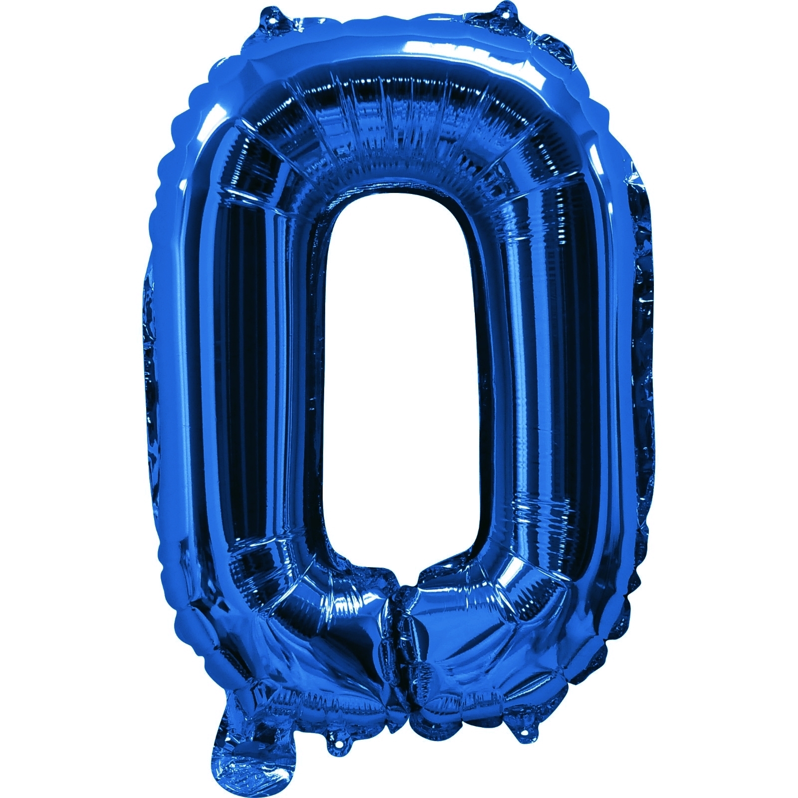 Blue Letter O Foil Air Fill Balloon 35cm