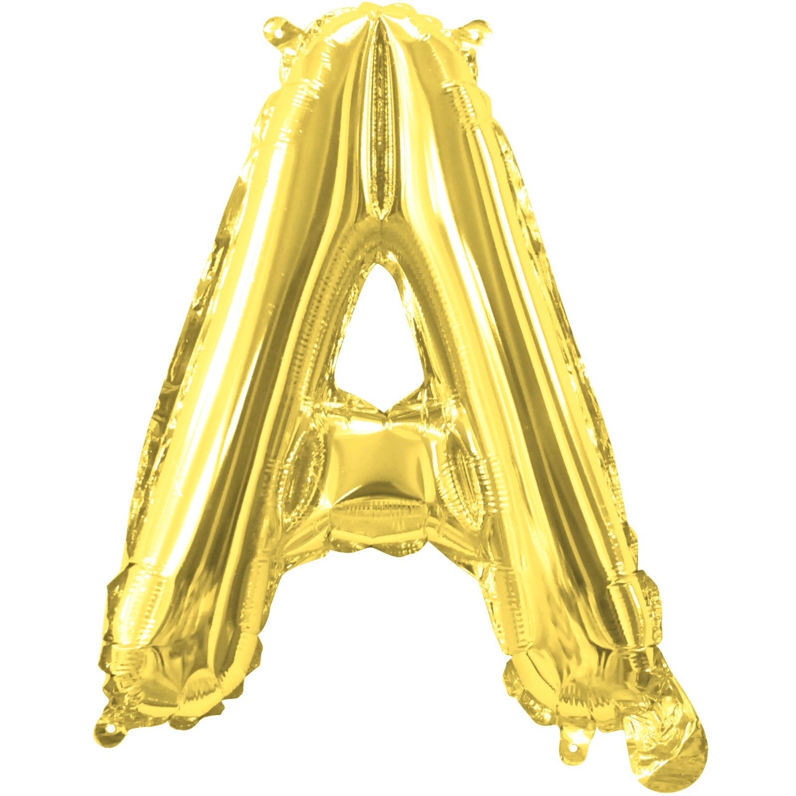 Gold Letter A Foil Air Fill Balloon 35cm