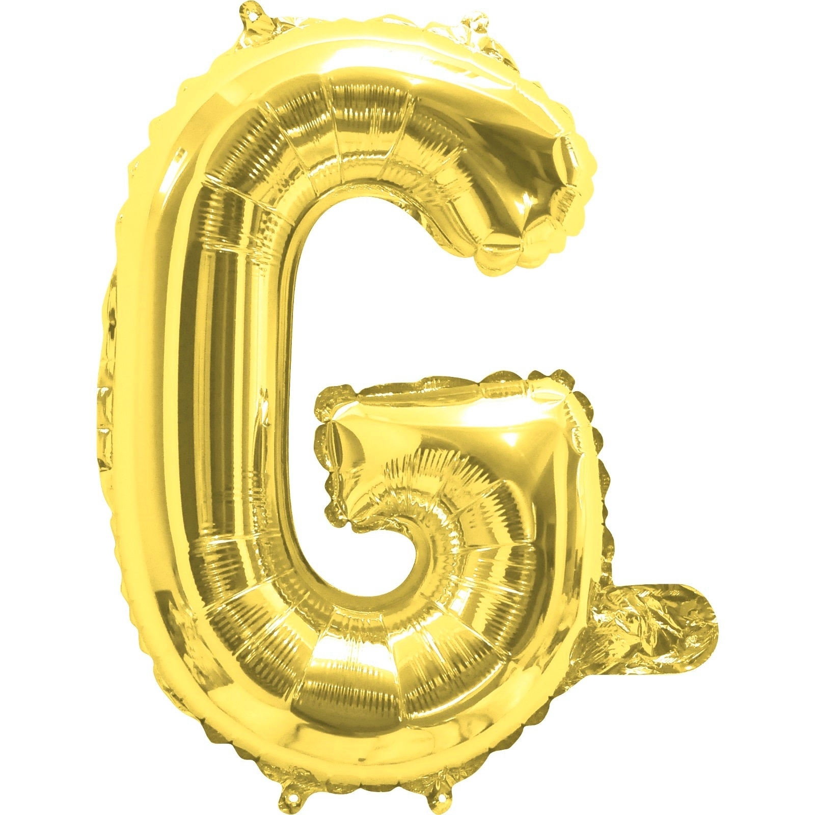 Gold Letter G Foil Air Fill Balloon 35cm