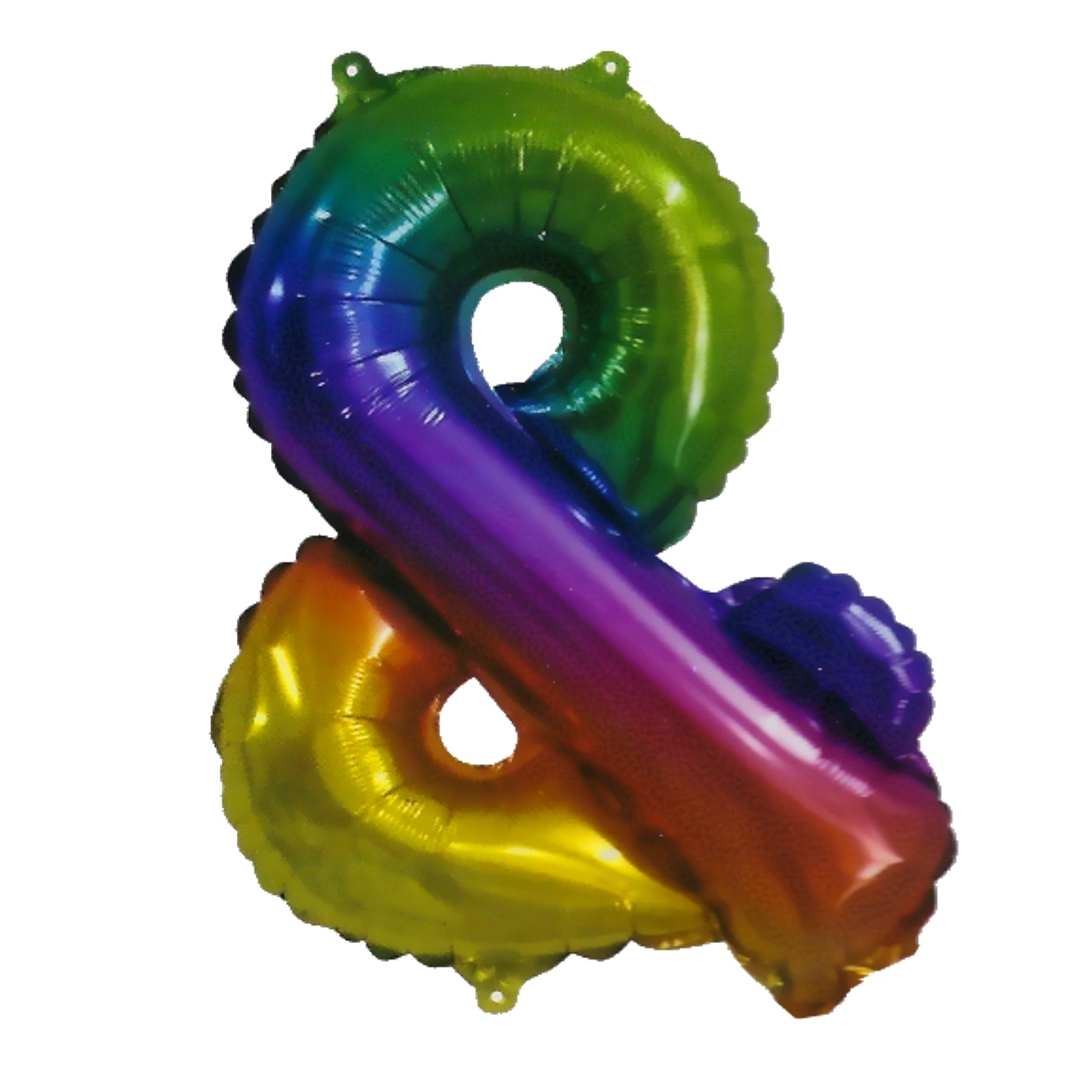 Rainbow Ampersand Balloon 35cm