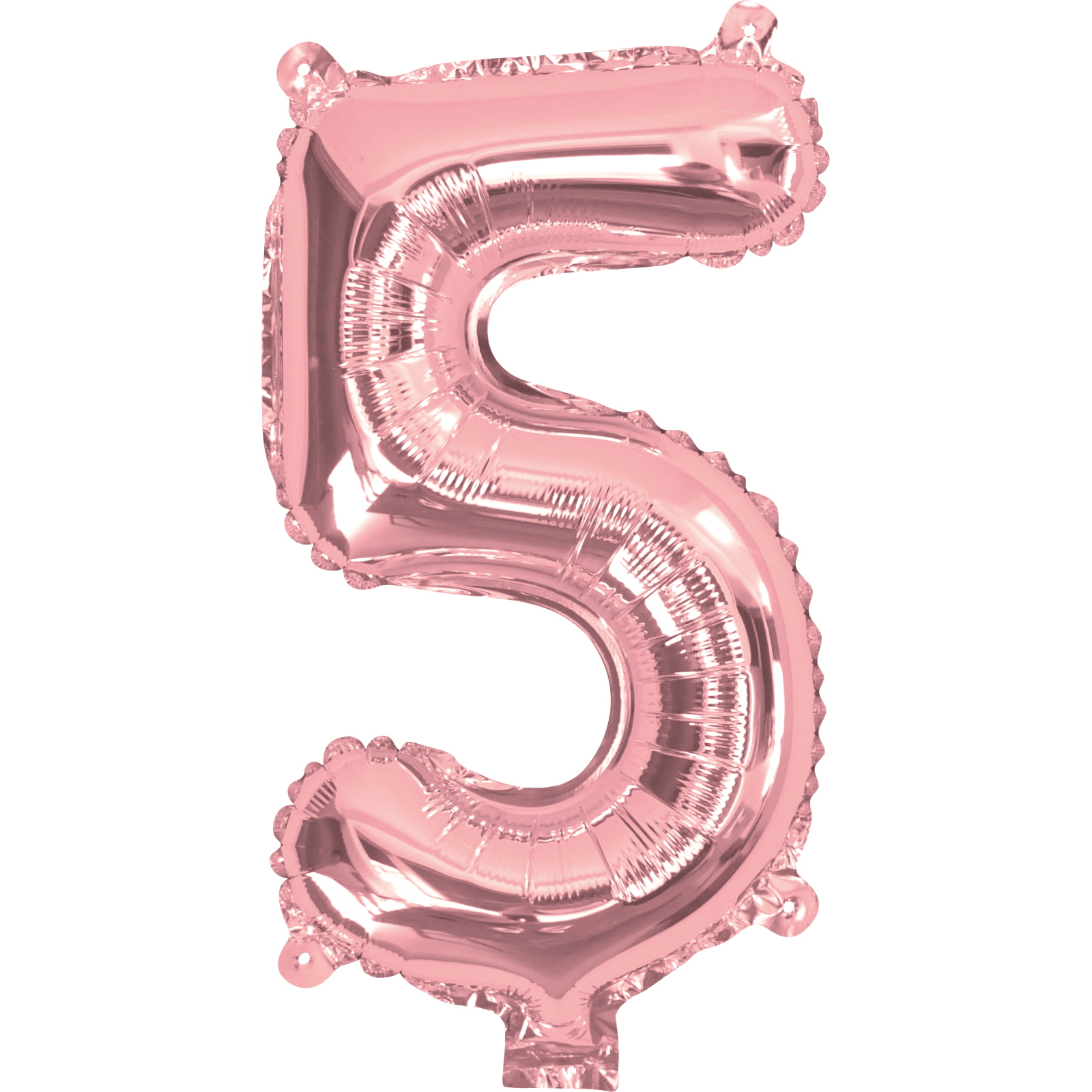 Rose Gold Number 5 Balloon 35cm