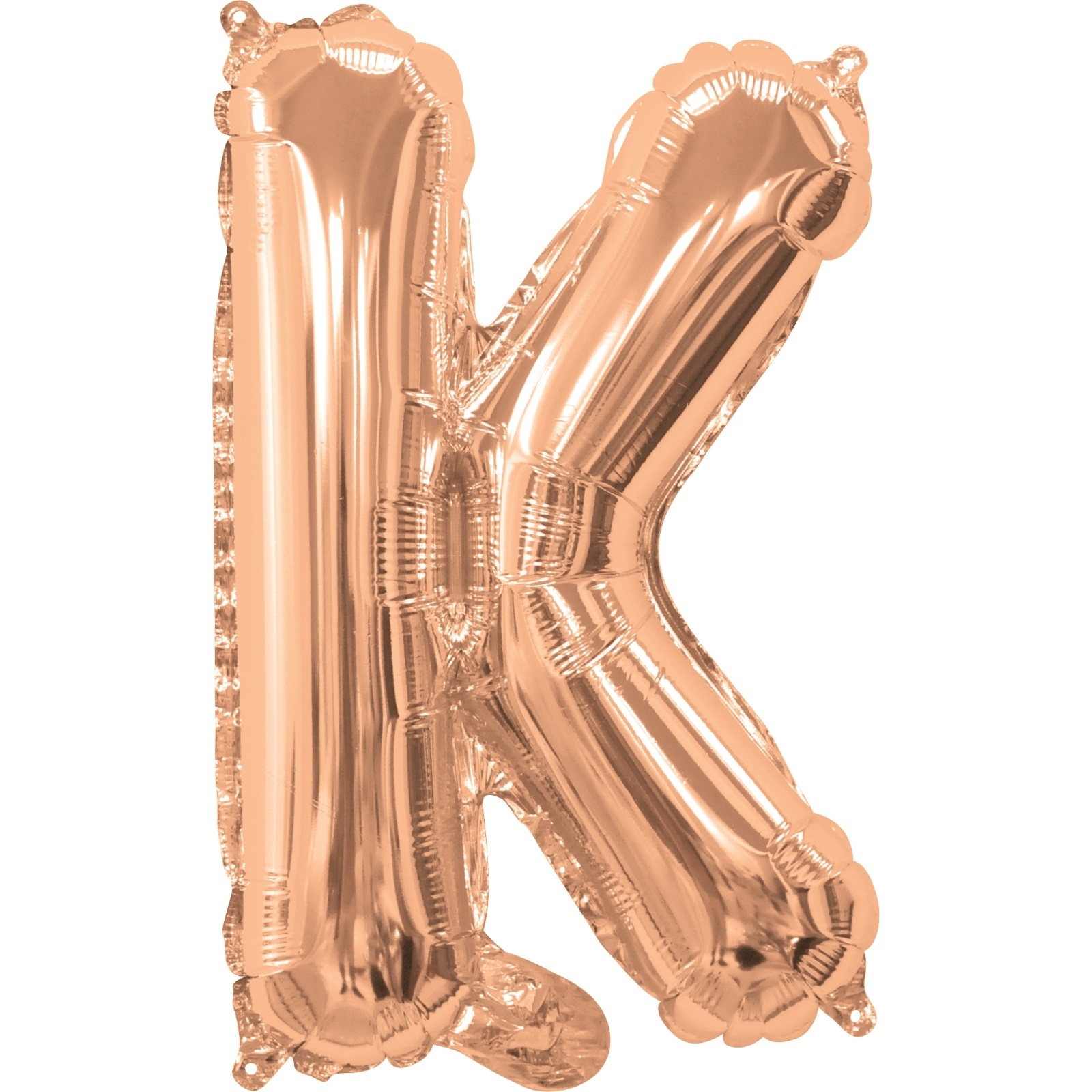 Rose Gold Letter K Balloon 35cm