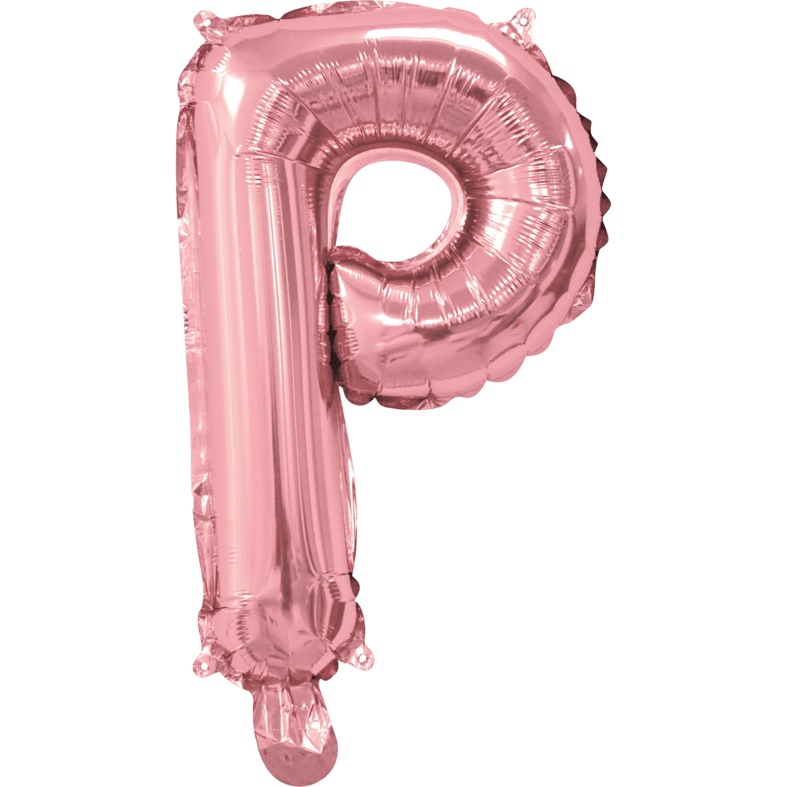 Rose Gold Letter P Balloon 35cm