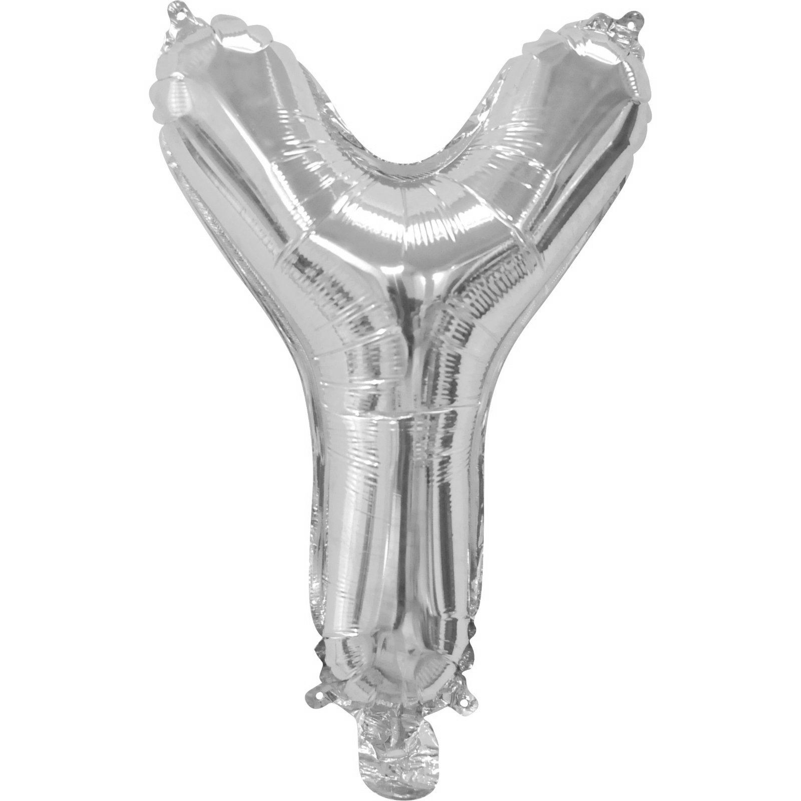 Silver Letter Y Balloon 35cm
