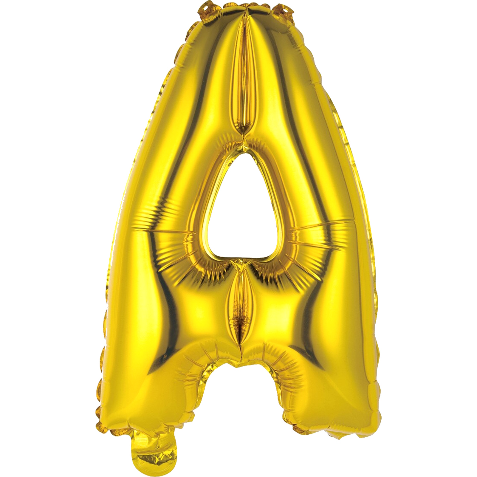 Letter A Gold Foil Air Fill Balloon 35.5cm