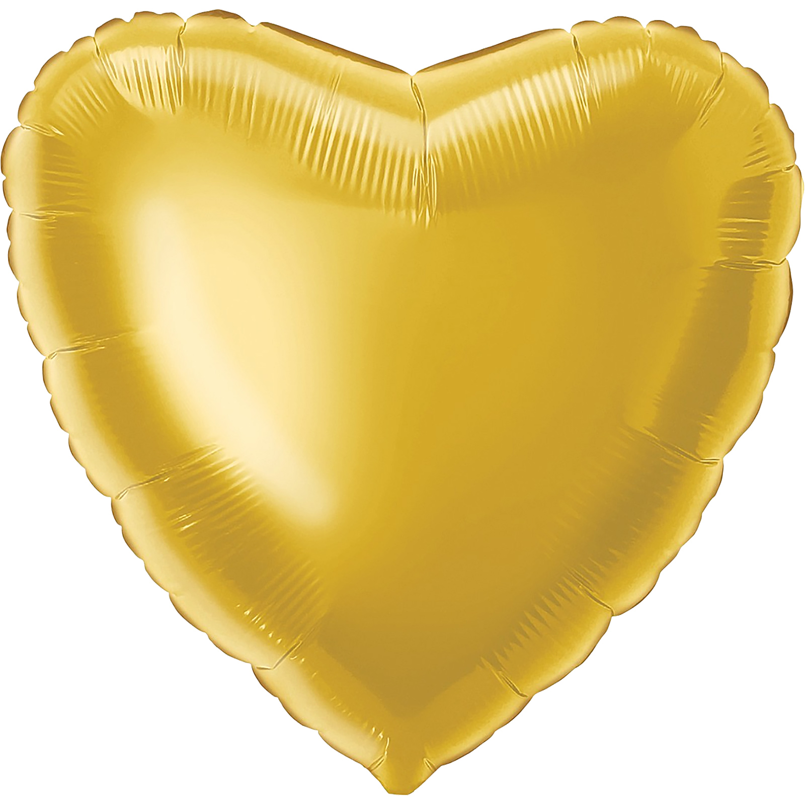 Heart Shaped Gold Foil Balloon 