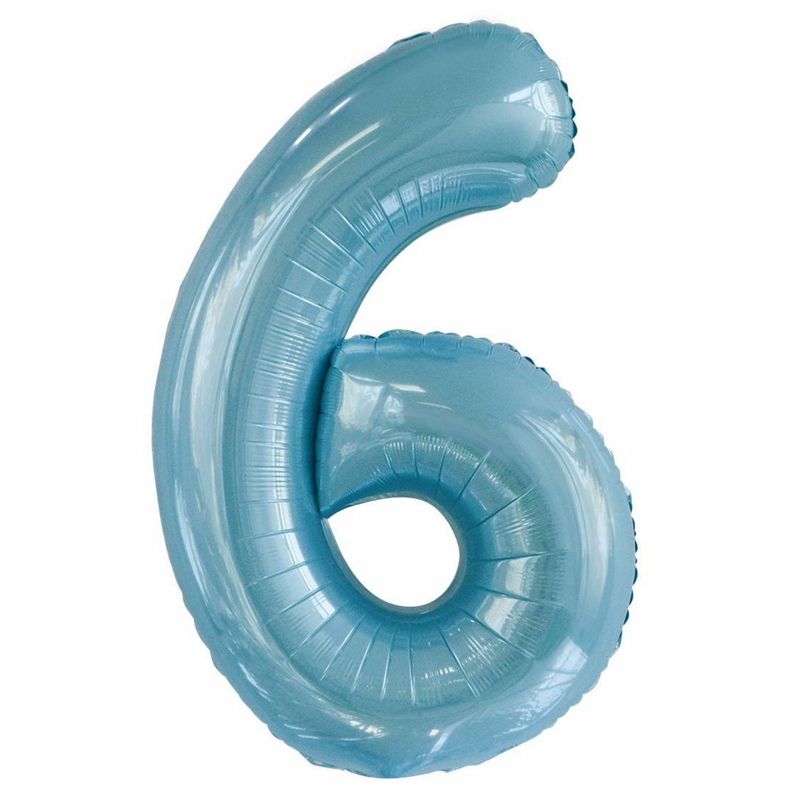Light Blue Foil 6 Balloon 86cm