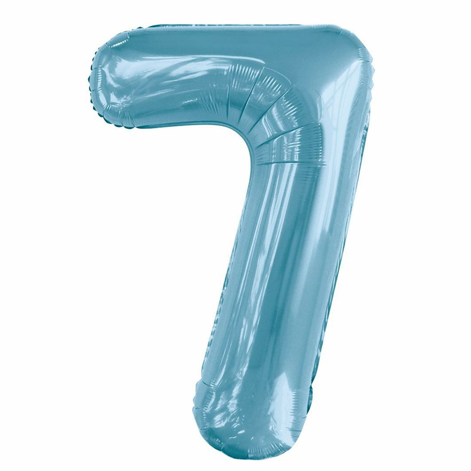 Light Blue Foil 7 Balloon 86cm