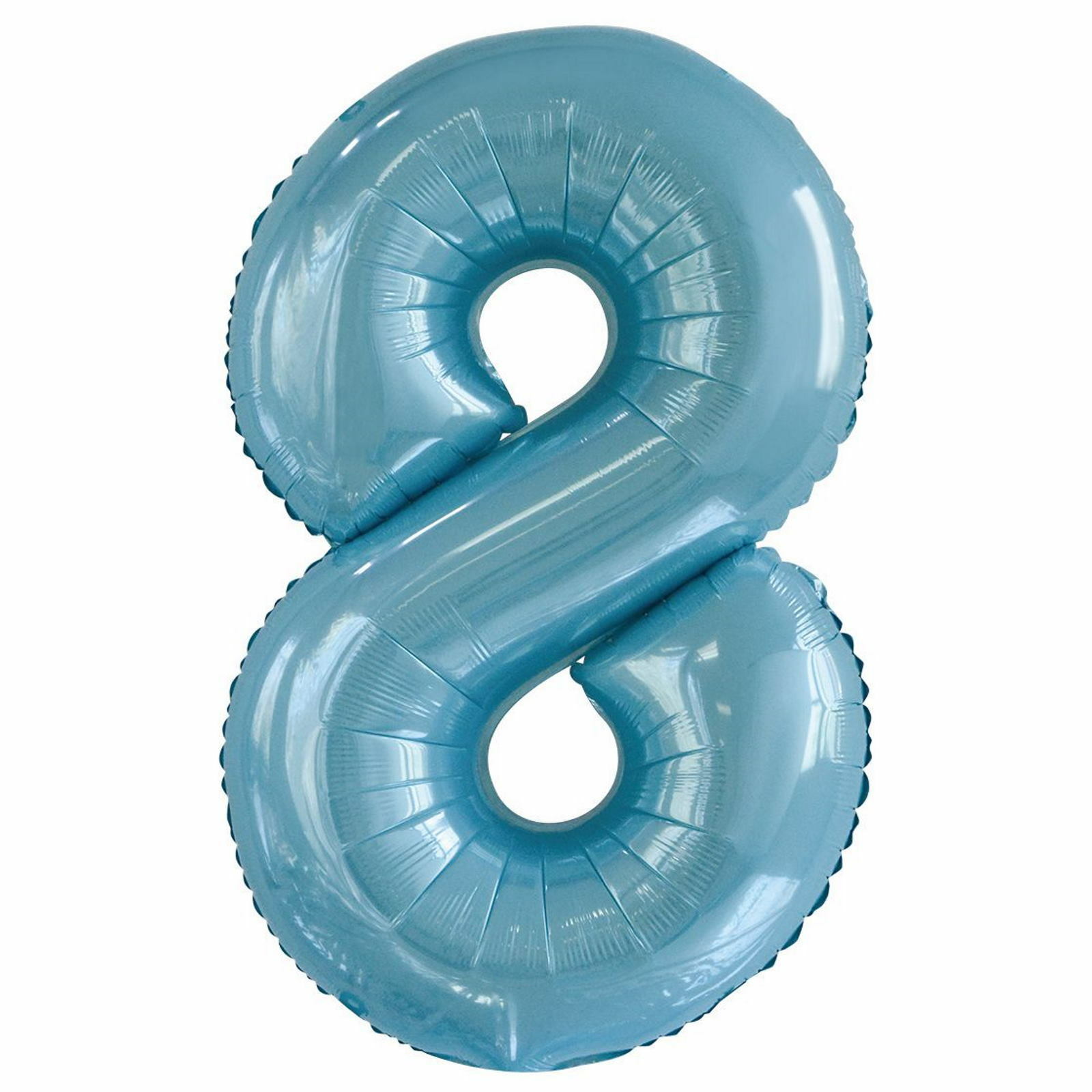 Light Blue Foil 8 Balloon 86cm