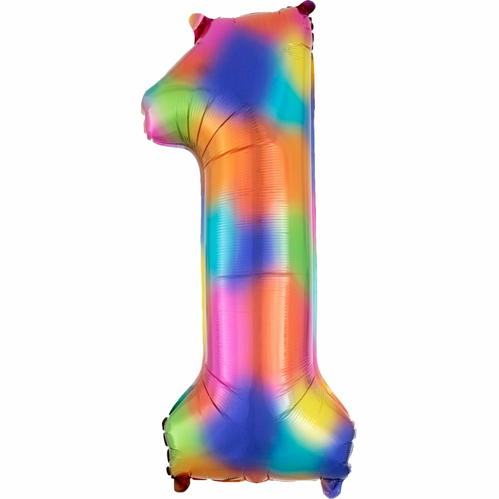 Rainbow Splash Foil 1 Balloon 86cm