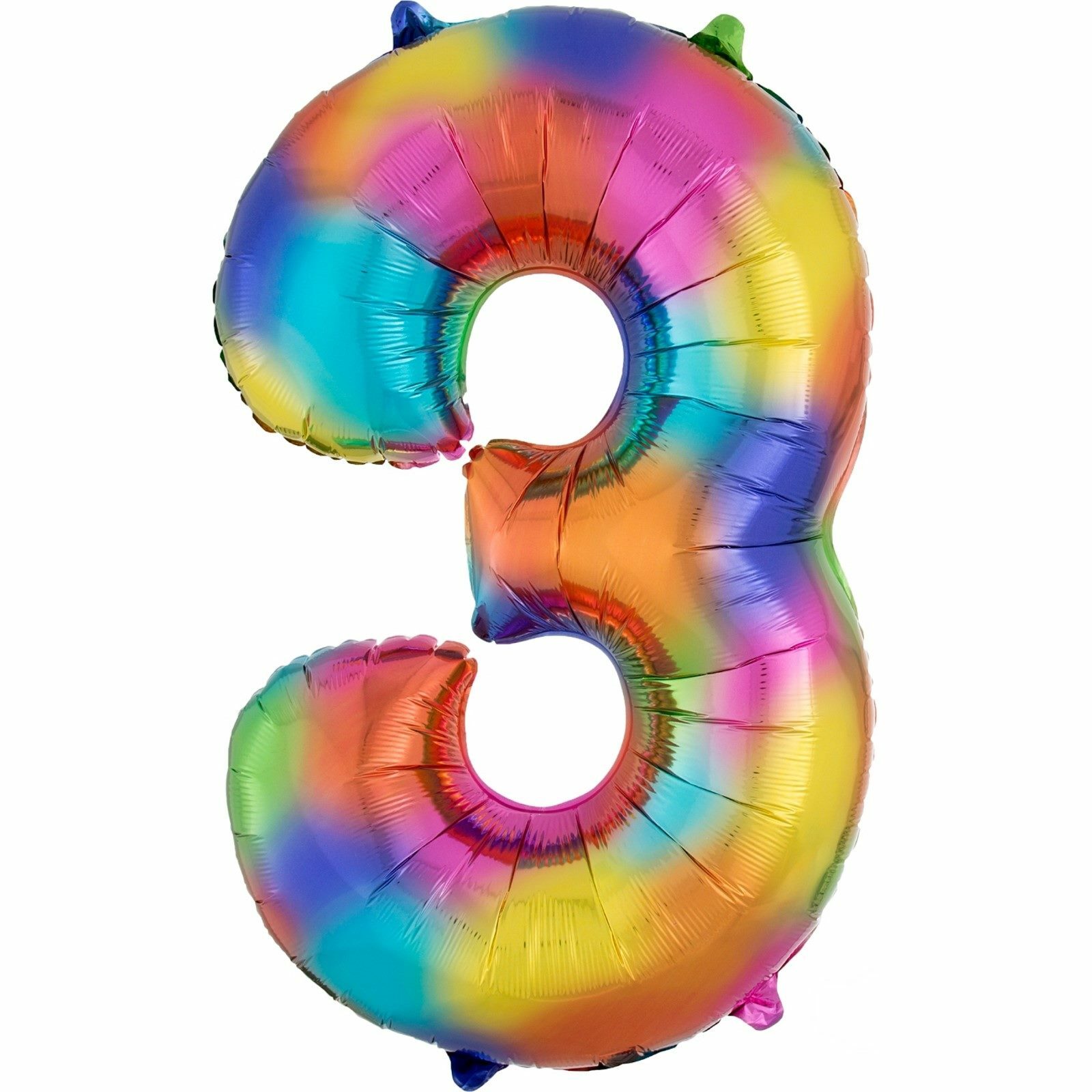 Rainbow Splash Foil 3 Balloon 86cm