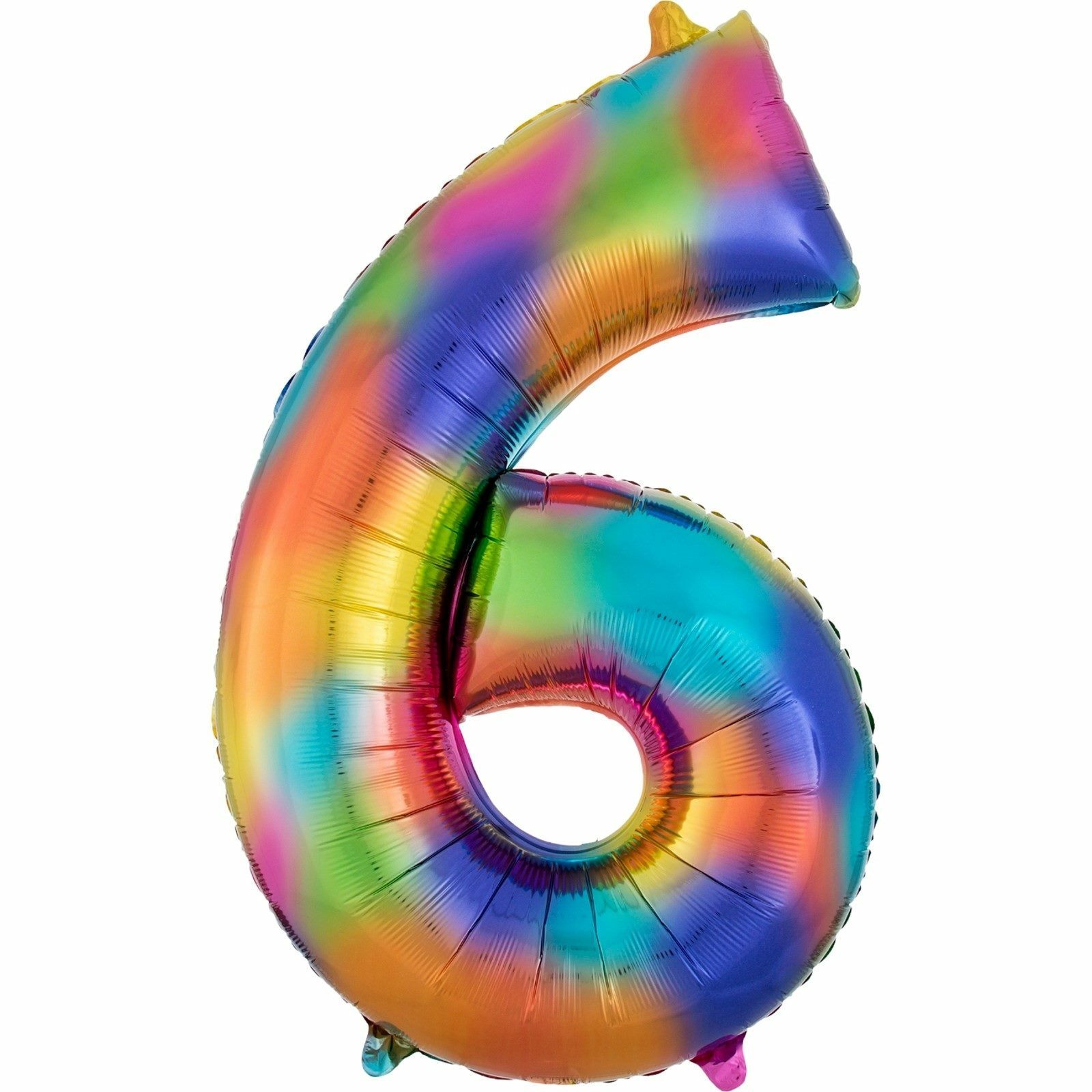 Rainbow Splash Foil 6 Balloon 86cm