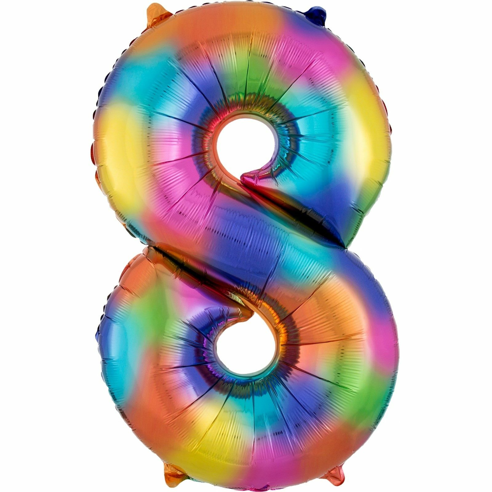 Rainbow Splash Foil 8 Balloon 86cm