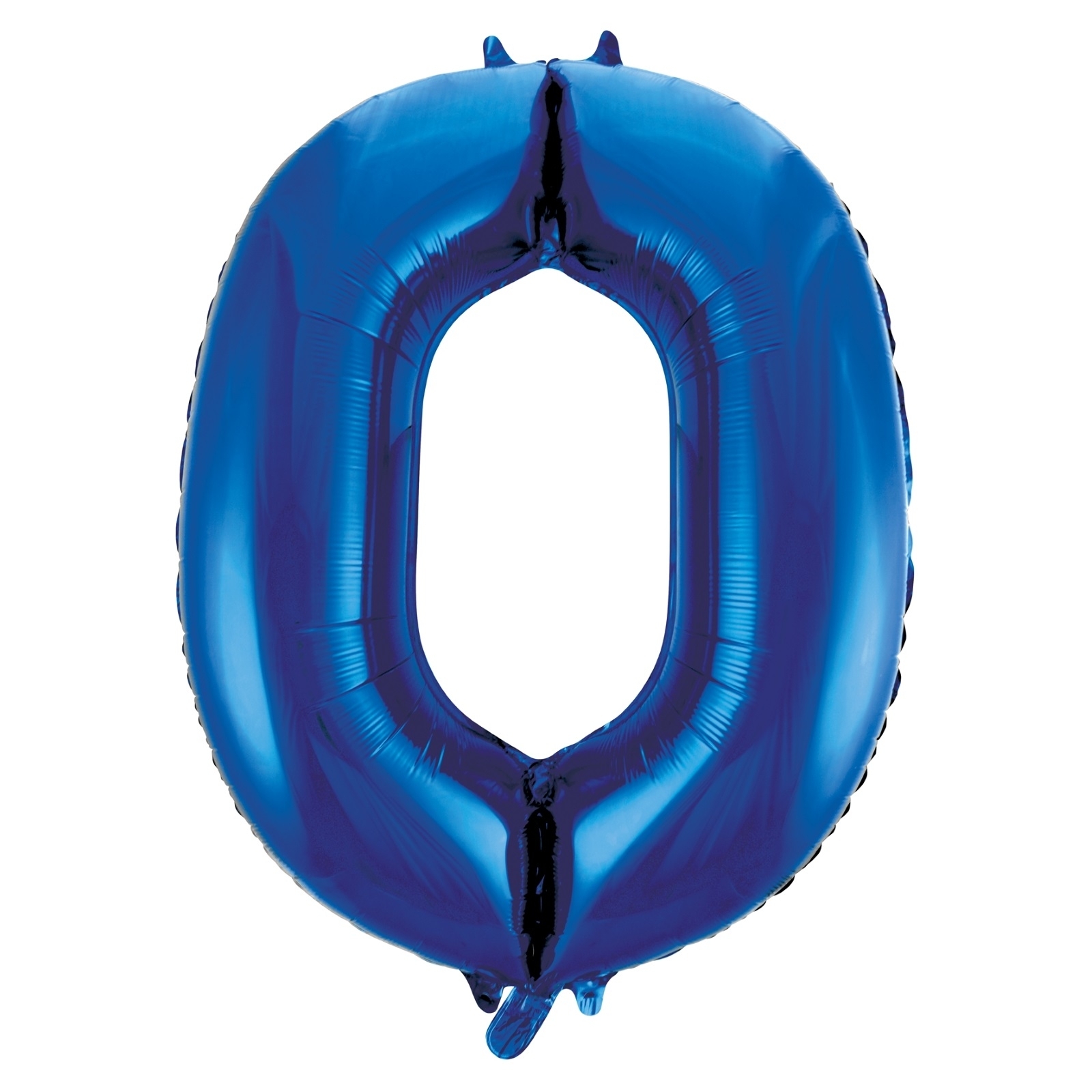 Blue Foil 0 Balloon 86cm