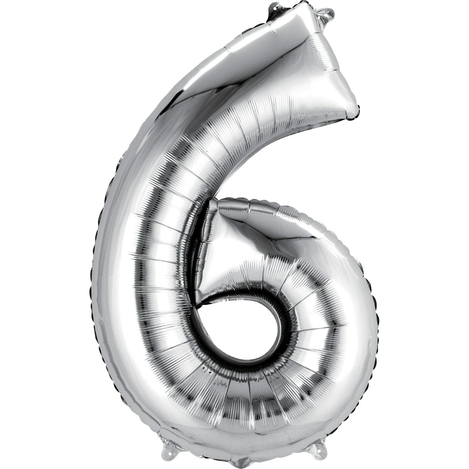 Silver Foil 6 Balloon 86cm