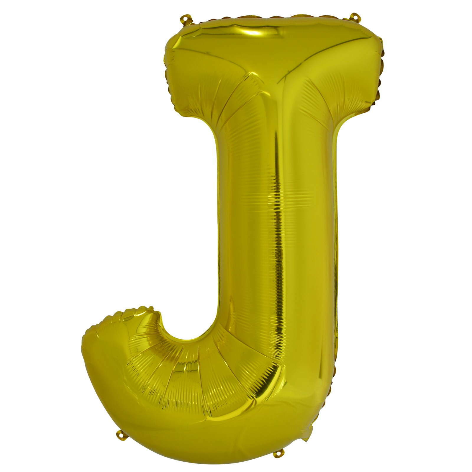 Gold Foil J Balloon 86cm