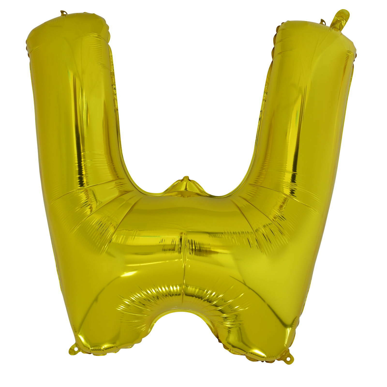 Gold Foil W Balloon 86cm