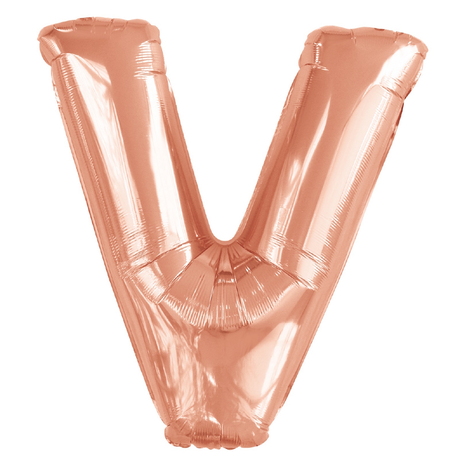 Rose Gold Foil V Balloon 86cm