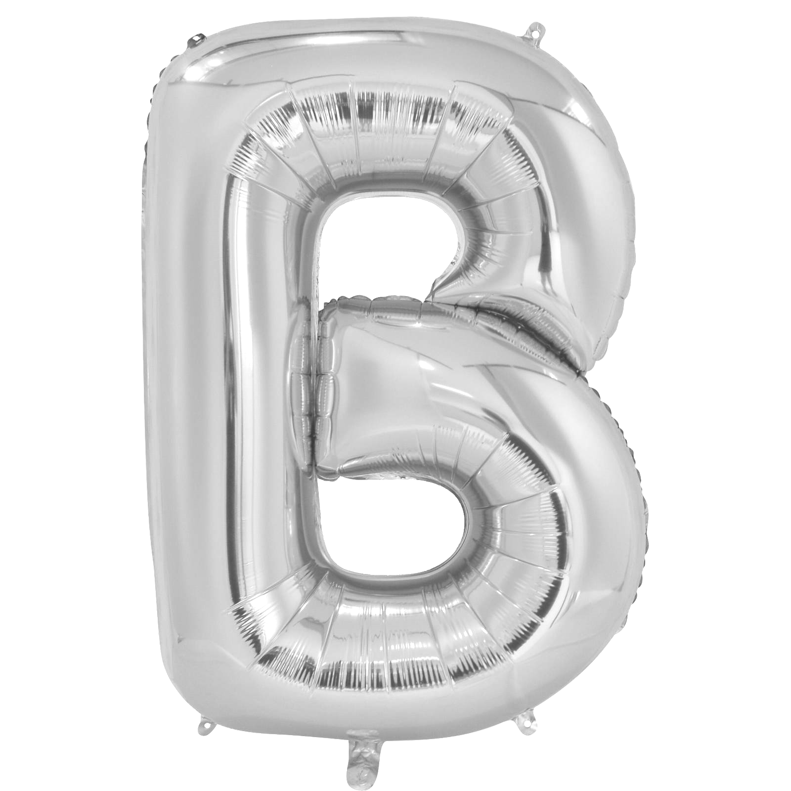 Silver Foil B Balloon 86cm