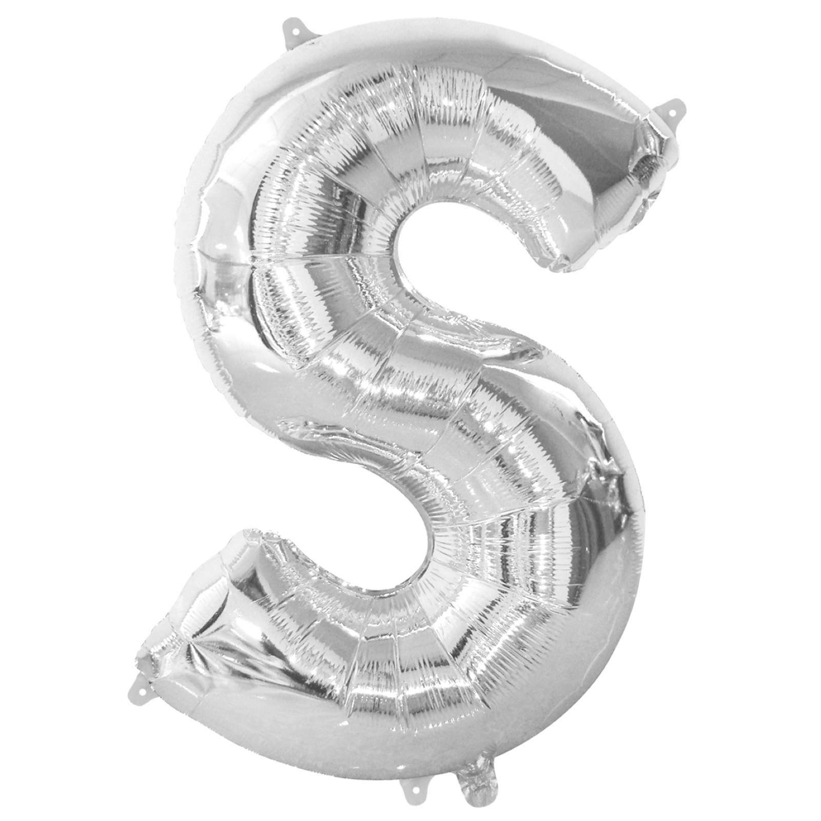 Silver Foil S Balloon 86cm