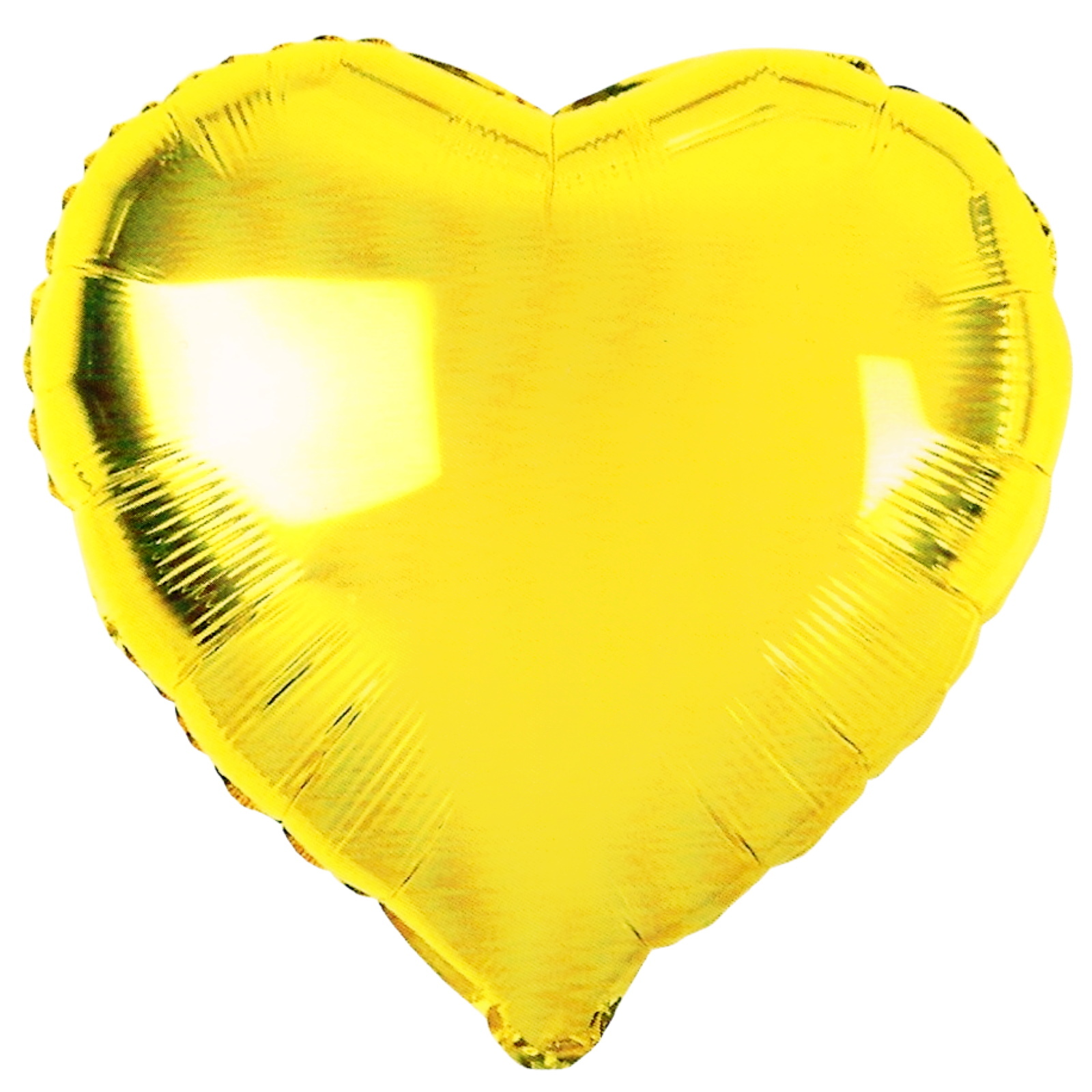 Heart Shaped Gold Foil Balloon 45cm