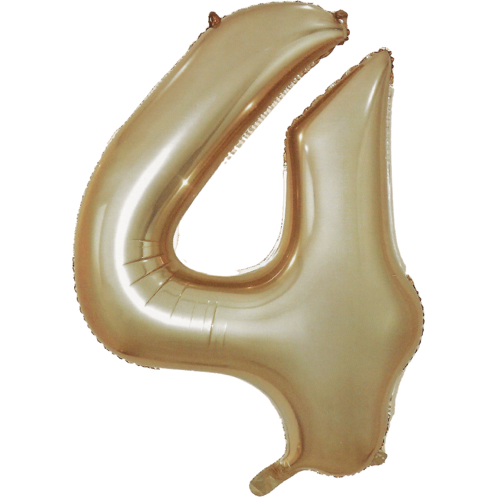 Champagne Gold Foil Number 4 Balloon 86cm