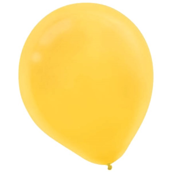 Yellow Balloons 30cm Round (Pack of 20)
