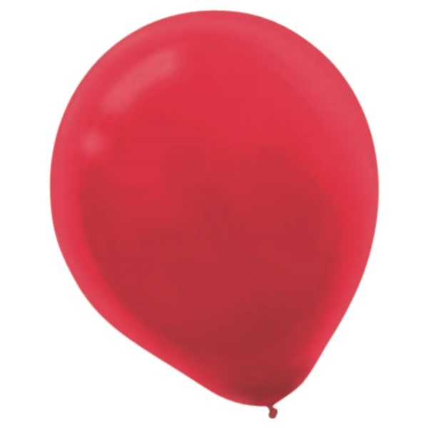 Red Balloons 30cm Round (Pack of 72)