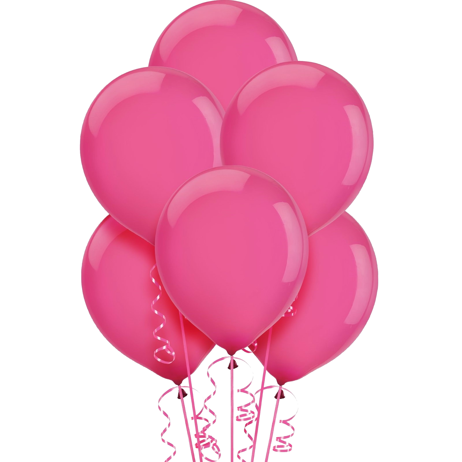 Hot Pink Balloons 30cm Round (Pack of 25)