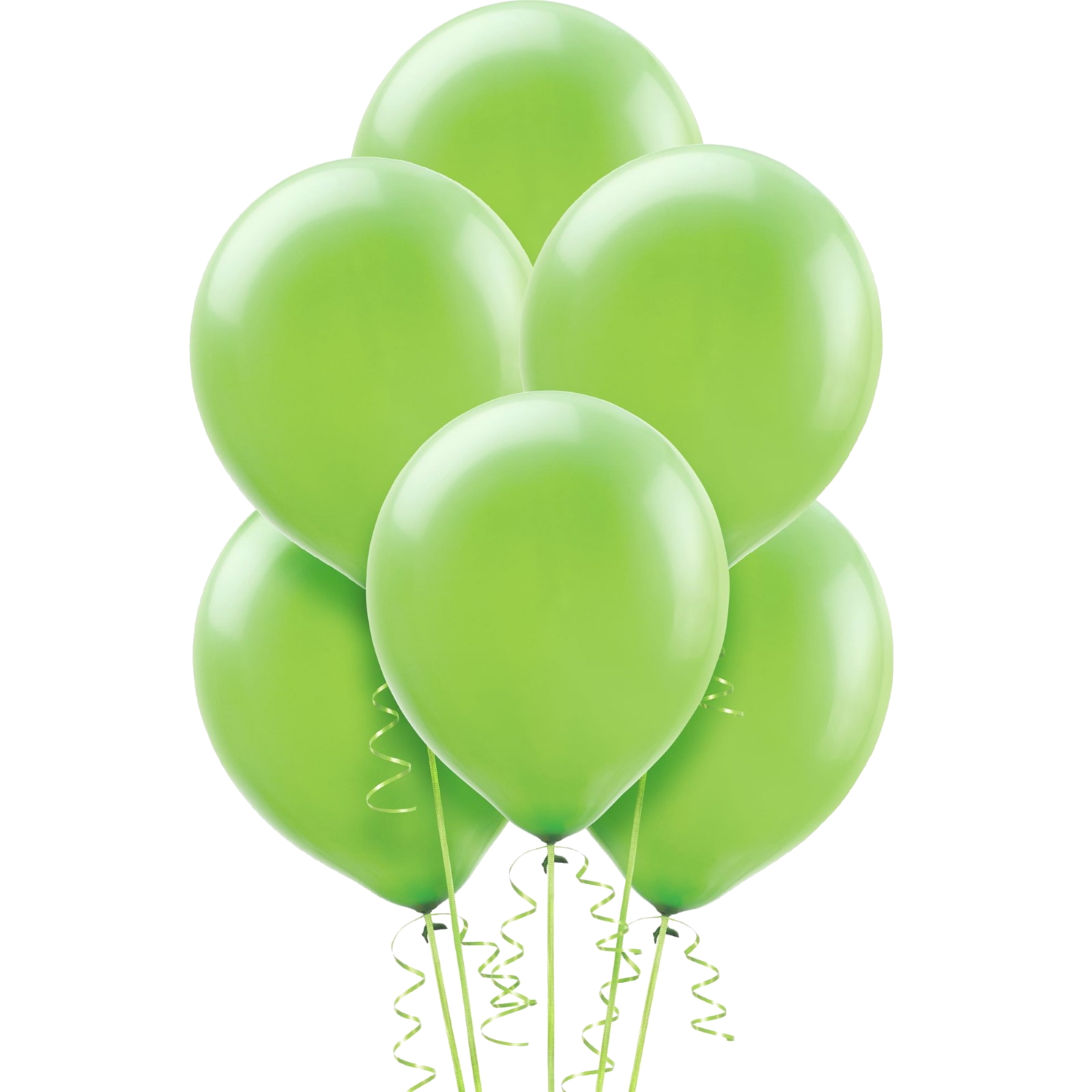 Lime Green Balloons 30cm Round (Pack of 25)