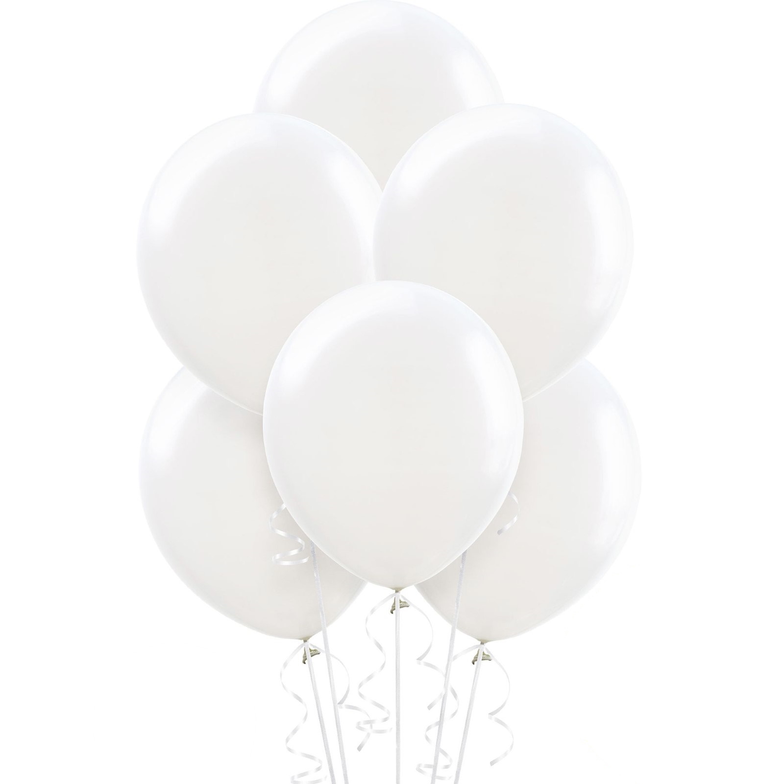 White Balloons 30cm Round (Pack of 100)